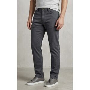 English Laundry Men’s 5-Pocket Stretch Chino Tech Straight Leg Pants Black 40x29